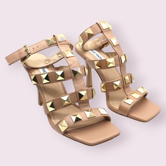 Steve Madden Shoes - Steve Madden Womens Capri Leather Strappy Heels